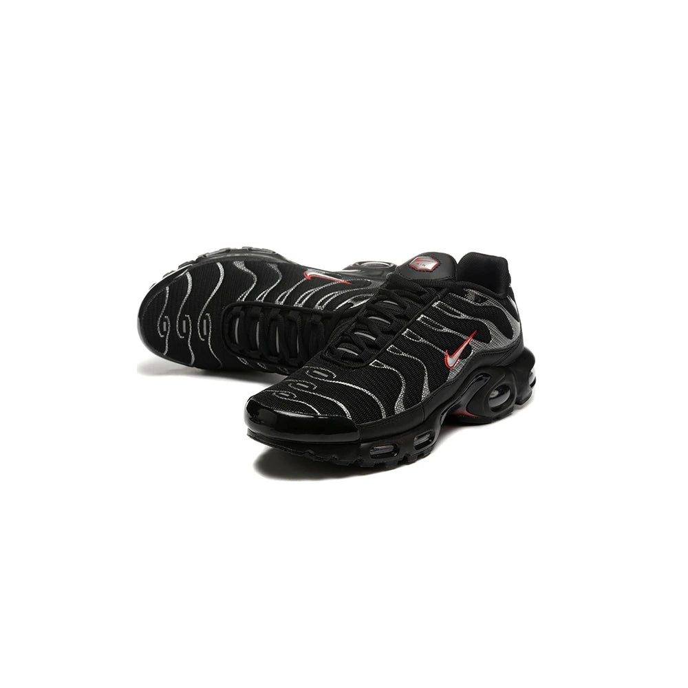 Nike Air Max Plus TN Black University Red Metallic Silver 2