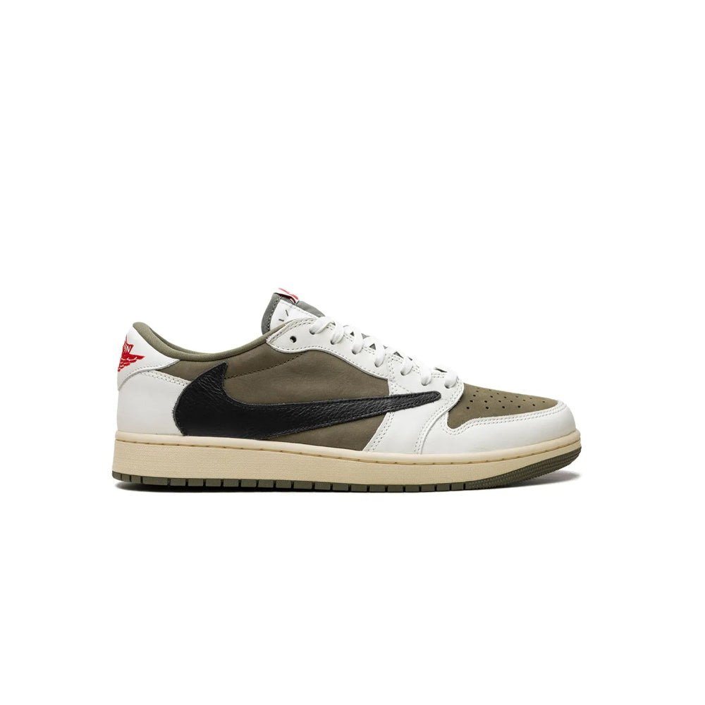 Travis Scott x Air Jordan 1 Low Medium Olive 1