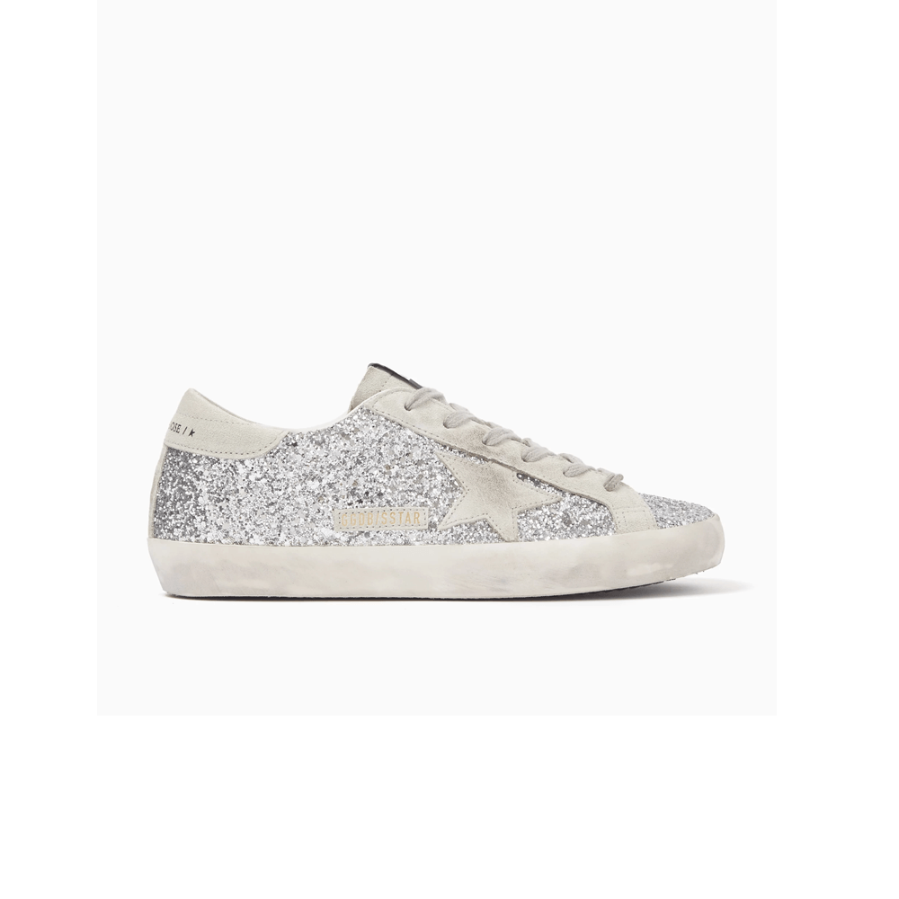 Golden Goose SuperStar Sneakers Glitter & Suede