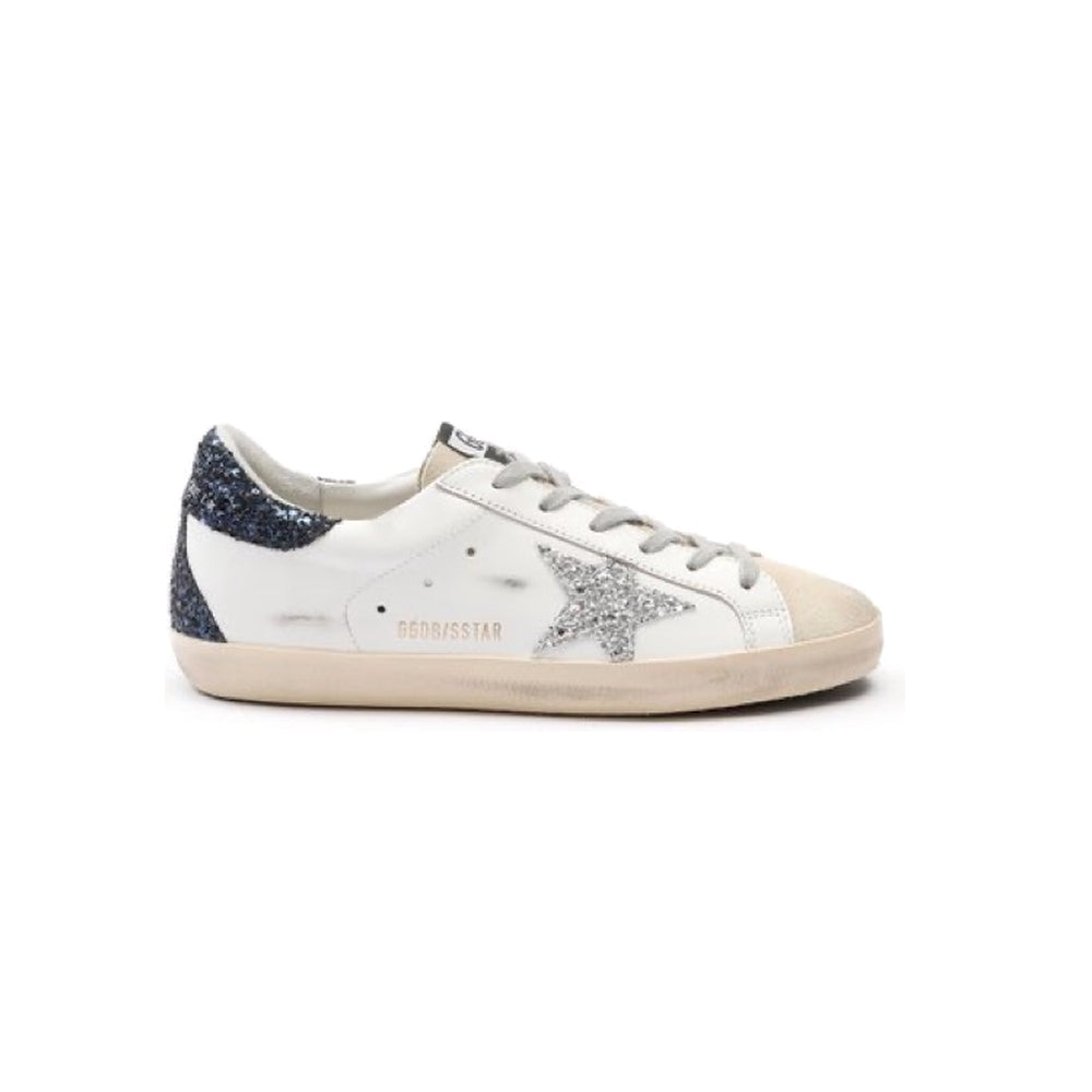Golden Goose Super-Star Classic With Spur Silver 1
