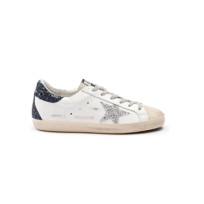Golden Goose Super-Star Classic With Spur Silver