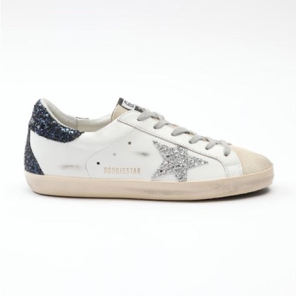 Golden Goose Superstar Spur Silver
