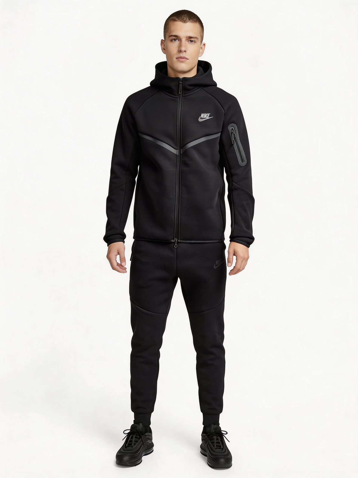 Nike Tech Fleece Black 1