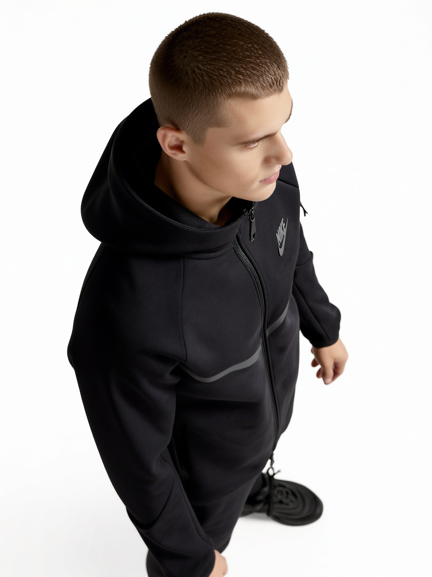Nike Tech Fleece Men's Track Black - DripDrip Balkan