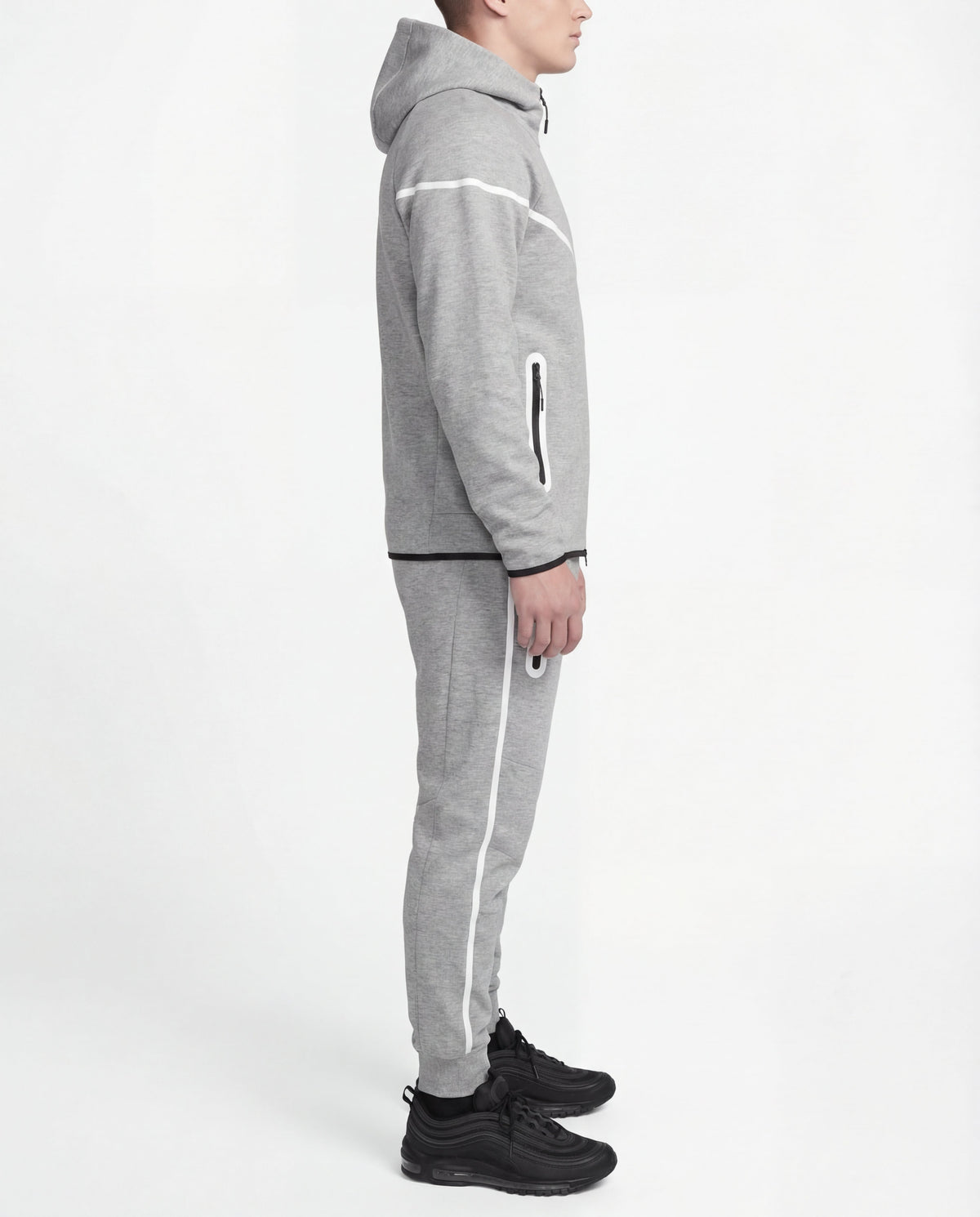 Nike Tech Fleece Grey Reflective 2