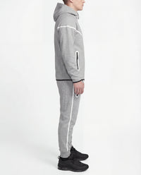 Nike Tech Fleece Grey Reflective Full Zip Windrunner Tracksuit - DripDrip Balkan