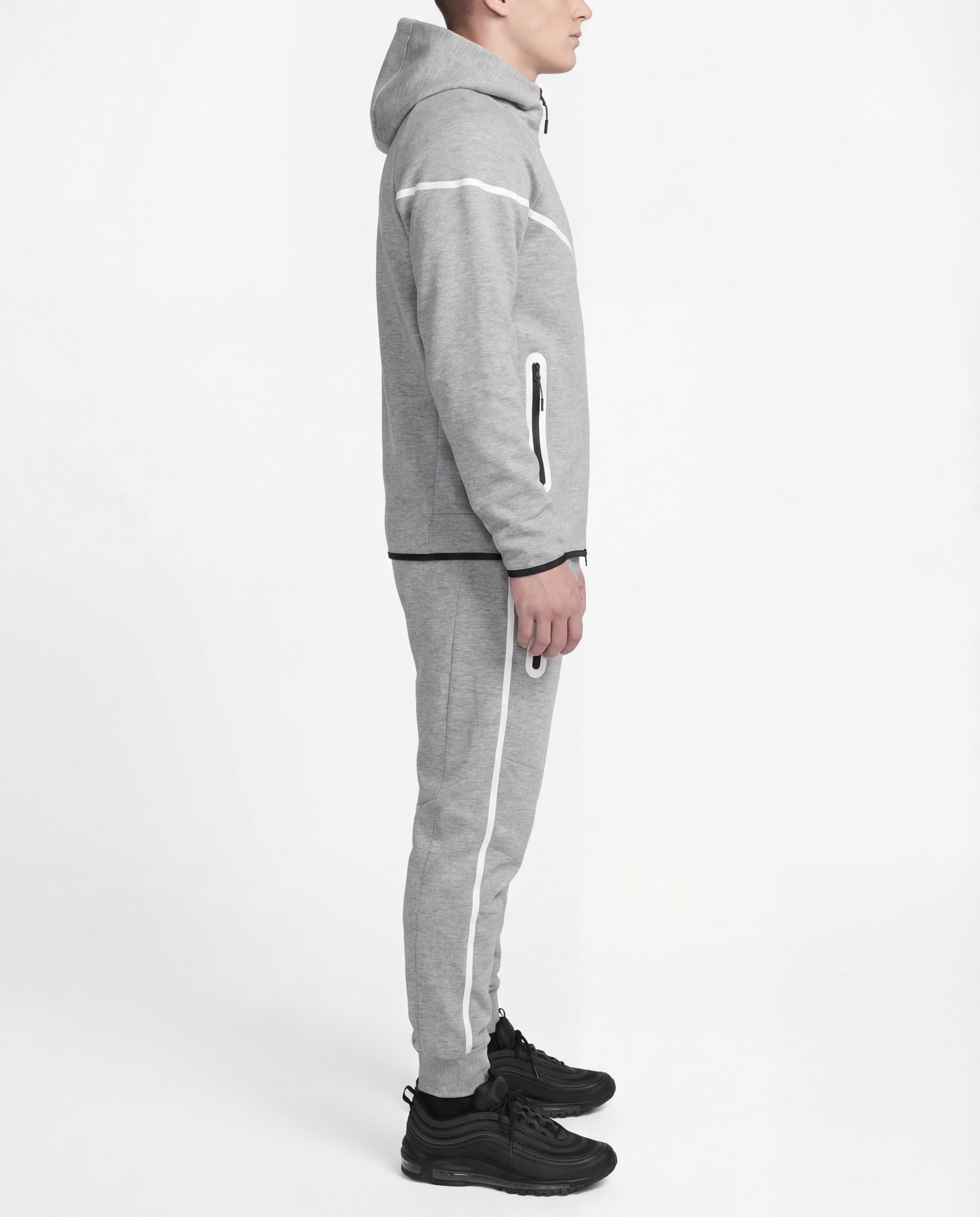 Nike Tech Fleece Grey Reflective