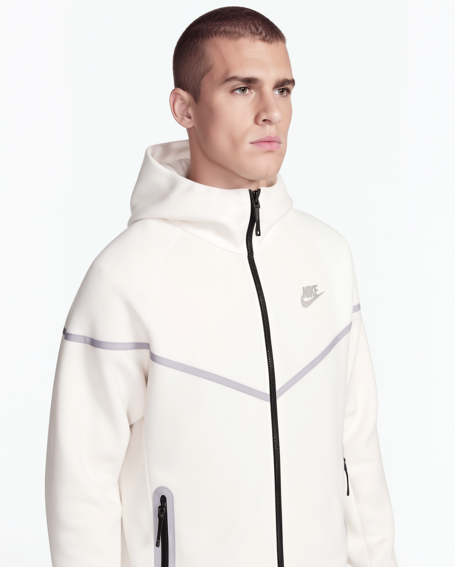 Nike Tech Fleece White Reflective