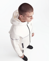 Nike Tech Fleece White Reflective Full Zip Windrunner Tracksuit - DripDrip Balkan