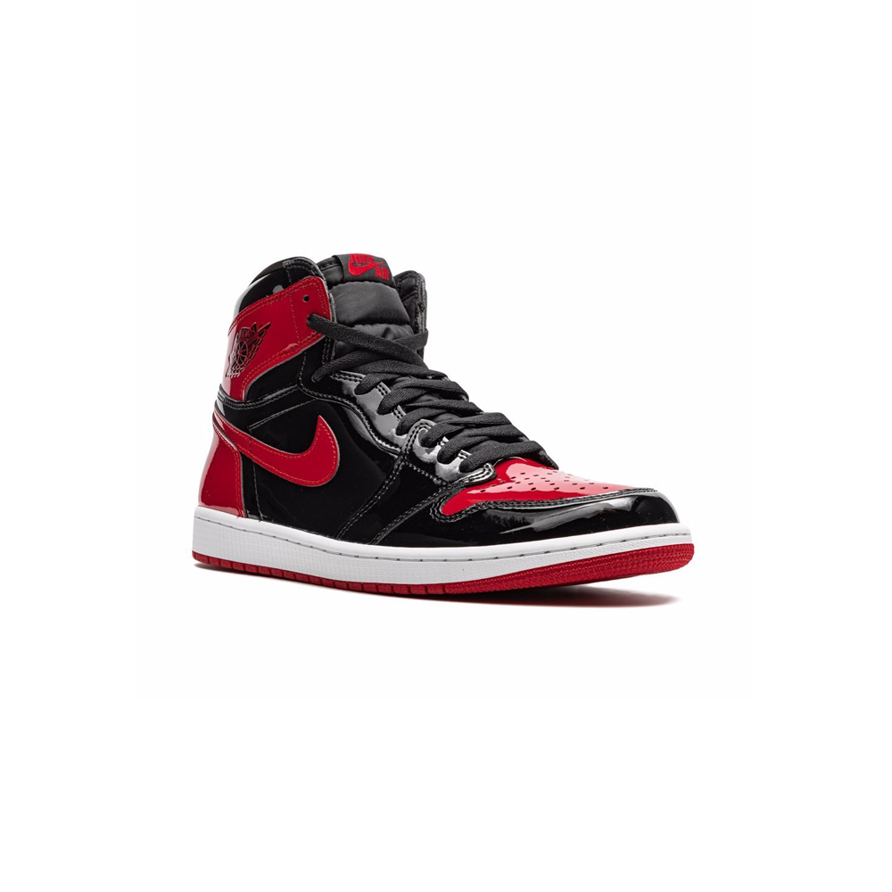 Air Jordan 1 High Patent Bred