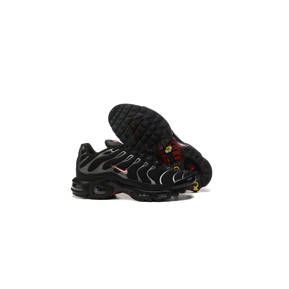 Nike Air Max Plus TN Black University Red Metallic Silver 3