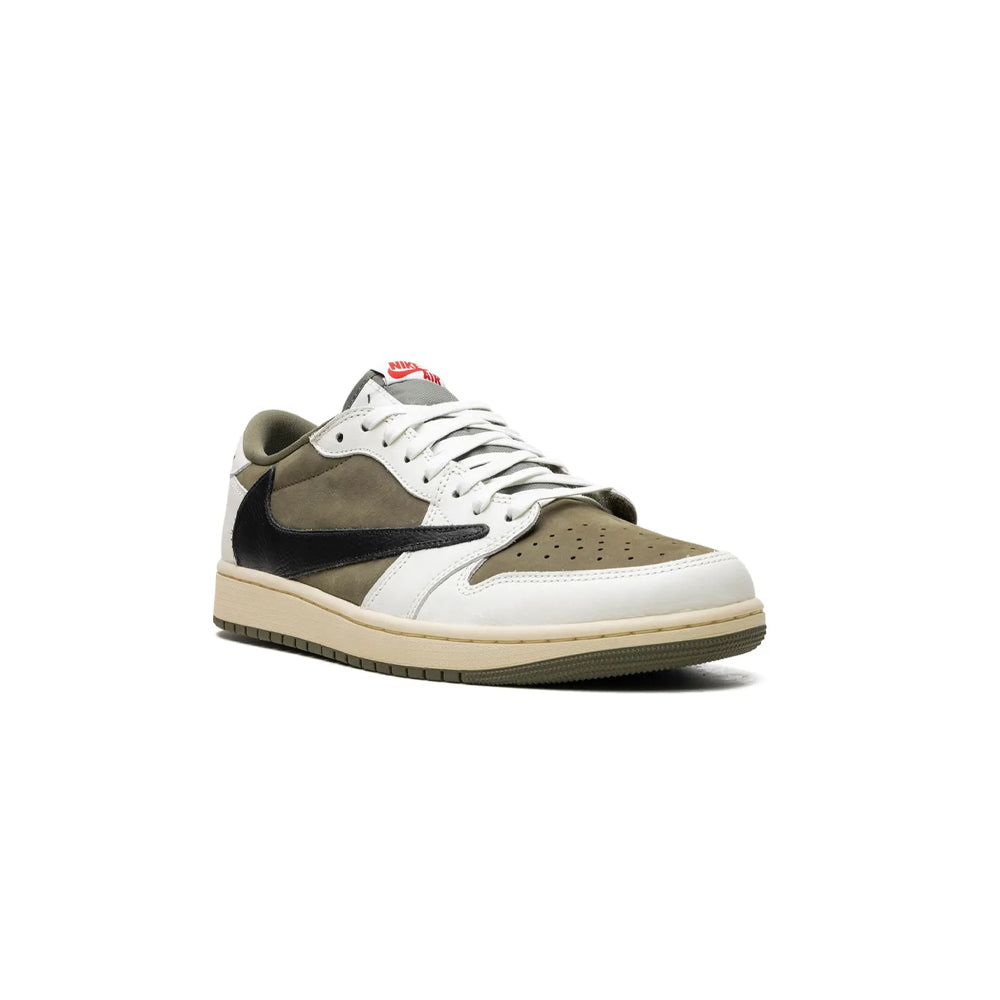 Travis Scott x Air Jordan 1 Low Medium Olive 2
