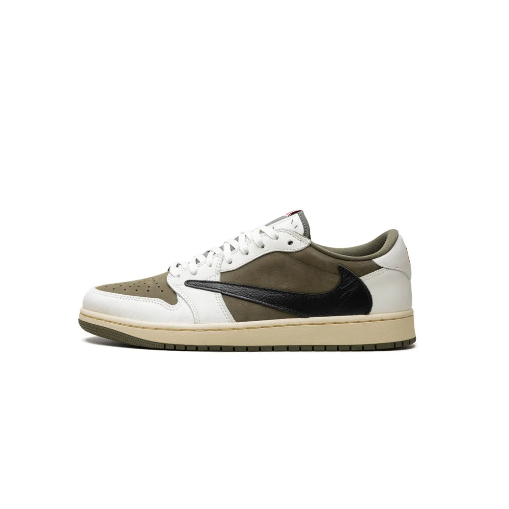 Travis Scott x Air Jordan 1 Low Medium Olive 3